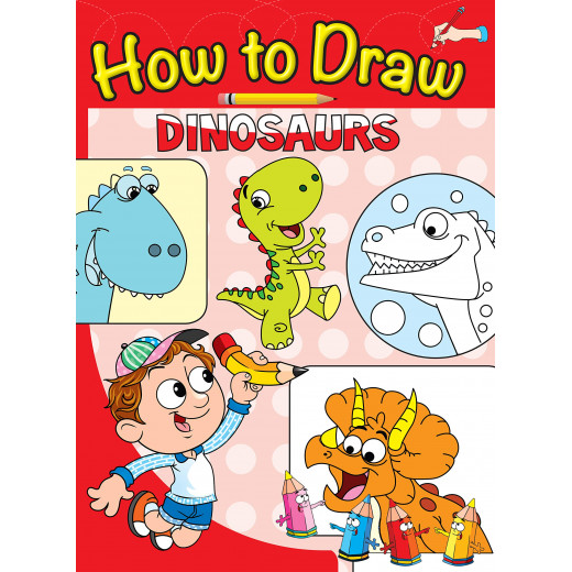 كتاب عن كيفية رسم الديناصورات