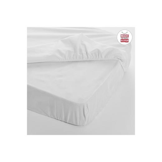 Cambrass - Fitted Sheet - Cot 60x120x1 cm White