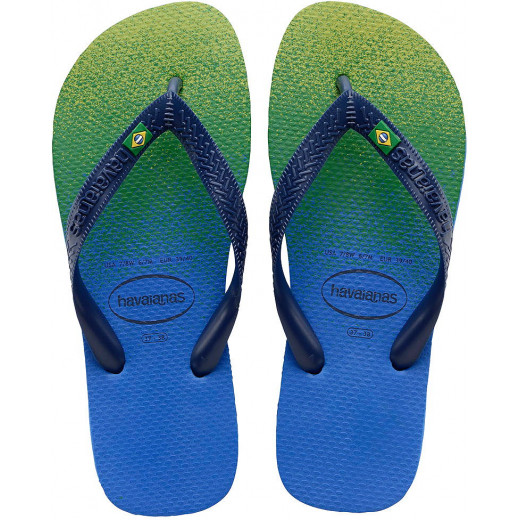 Havaianas Brasil Fresh Flip-flops Blue Star Size 39-40