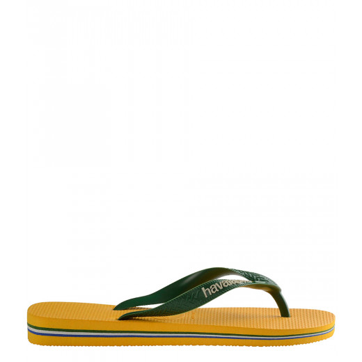 Havaianas Kids Flipflops Brasil Logo Banana Yellow Size 25-26