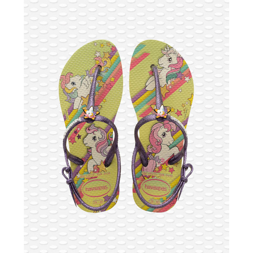 Havaianas Freedom Sl My Little Pony Lemon Yellow Size 29-30