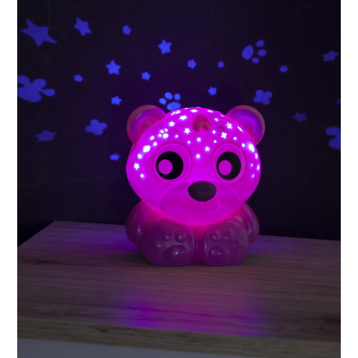 Playgro Goodnight Bear Night Light And Projector (Pink)