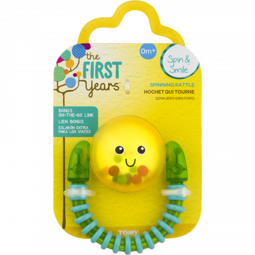 The First Years Spin & Smile Spinning Rattle