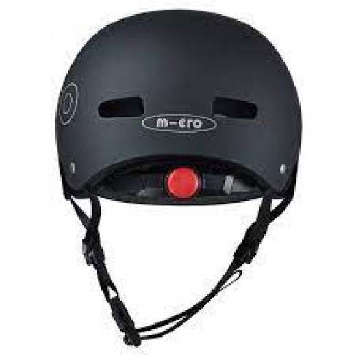 Micro PC Children's Helmet, Black Color, Size Large