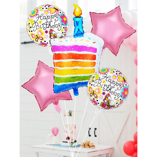7pcs Birthday Party Balloon Set