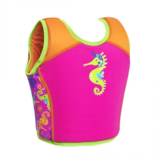 Zoggs Sea Unicorn Swimsure Jacket Pink, 2-3 Year