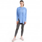 RB Women's Squat Hoodie , Free Size, Blue