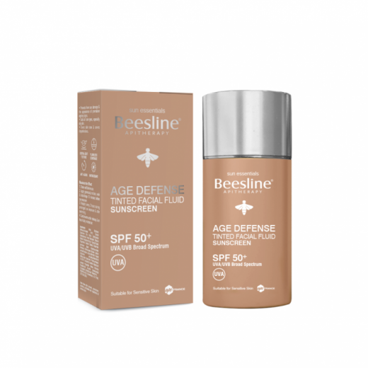 Beesline Tinted Facial Fluid Sunscreen , 40ml