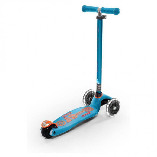 Mini Micro Deluxe LED Scooter, Aqua