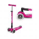 Mini Micro Deluxe LED Scooter, Shocking Pink