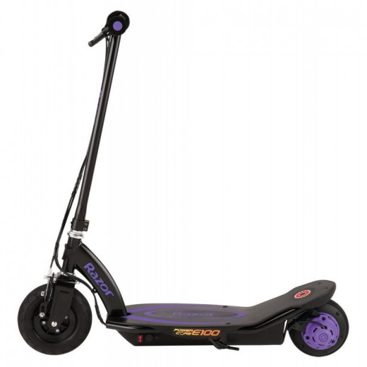 Razor Kids Power Core E100 Electric Scooter ,Purple and Black