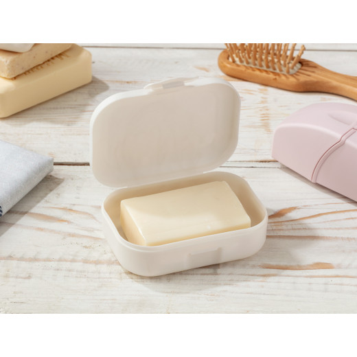 Madame Coco Diurne Soap Box - Soft Ecru