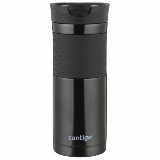 Contigo Snapseal Byron Vacuum Insulated Stainless Steel Travel Mug 590 ml, Black