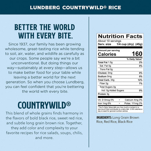 Lundberg Countrywild Rice 454g