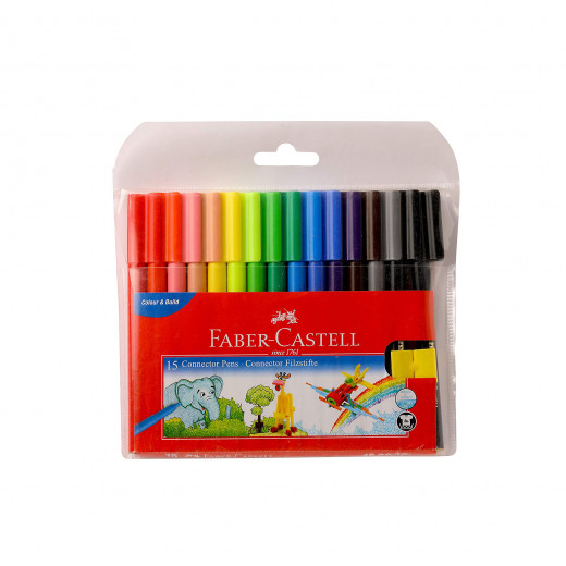 Faber Castell Connector Pen 15 Colors