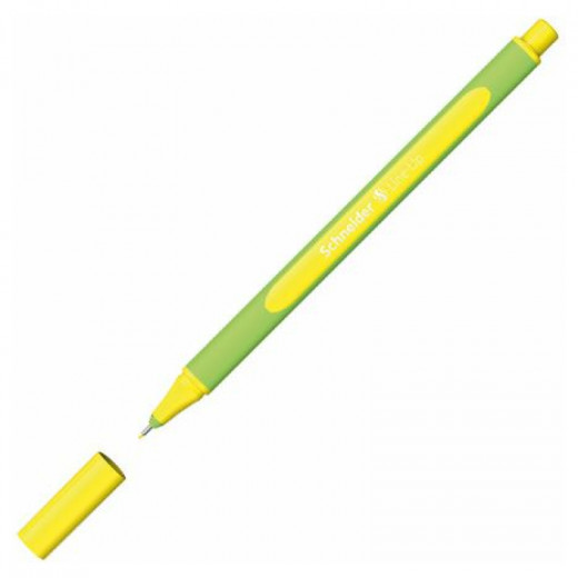 Schneider Line Pen Fineliner - Neon-Yellow - 0.4 mm