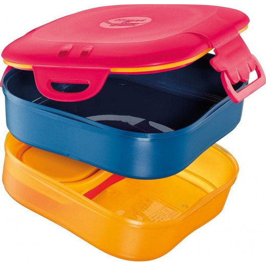 Maped Picnik - Concept 3 in 1 Lunch Box, Red, 1400 ml