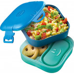 Maped Picnik - Concept 3 in 1 Lunch Box, Blue, 1400 ml