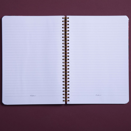 دفتر ملاحظات بأسلاك بتصميم باندا من مفكرة مقاس A6