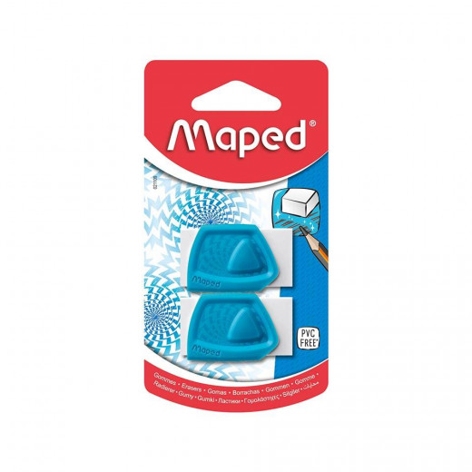 Maped Precision Eraser, 2 Pieces