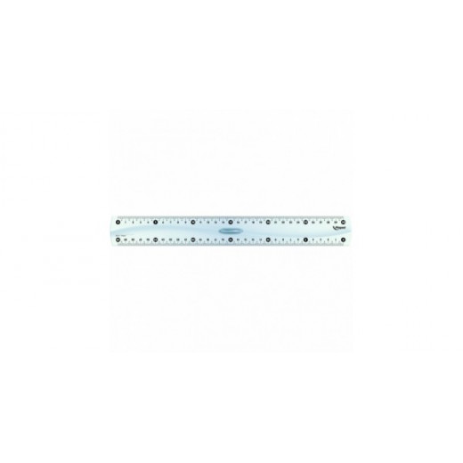 Maped Triple Demethimeter Crystal Ruler 30 cm