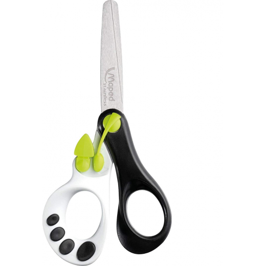 Maped Children's Right Handed Scissors, Green Color