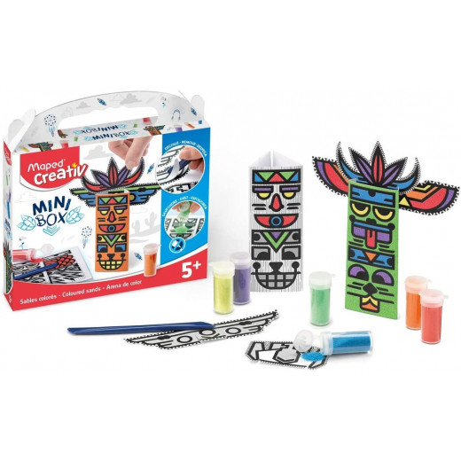 Maped Creativ Mini Box - Coloured Sand Art ,+5