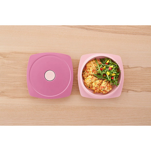 Maped Lunch Plate for Adult Rose 900ml