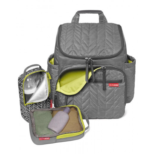 Skip Hop Forma Pack & Go Diaper Backpack - Grey