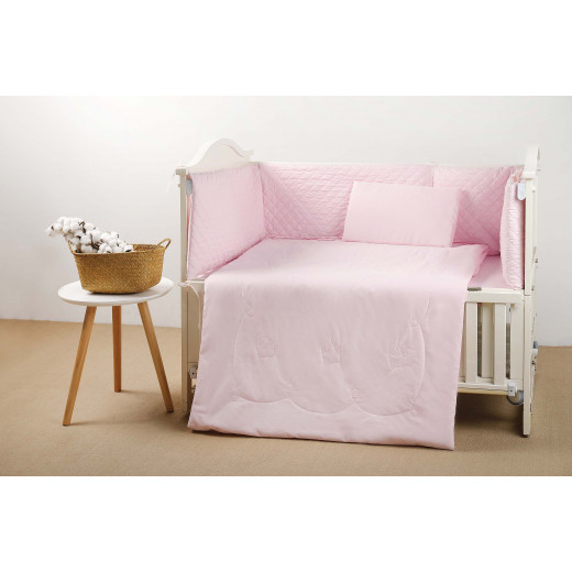 Pupa Bed Linen Set 60 cm 4 Pieces - Pink