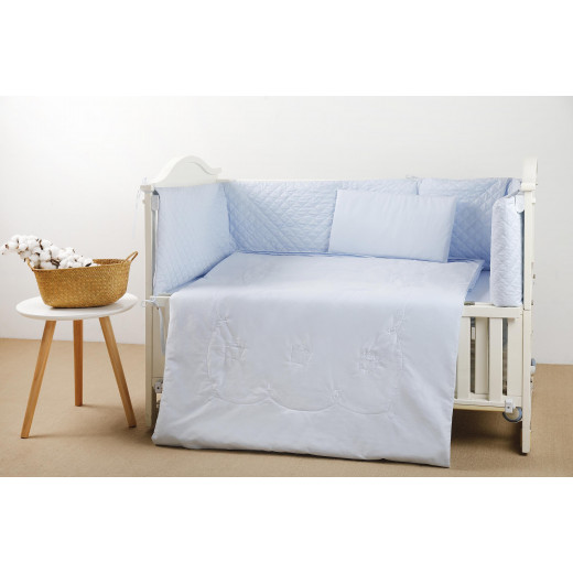 Pupa Bed Linen Set 70 cm 4 Pieces - Blue