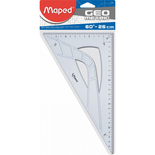 Maped Geometric 26 Cm, 60 Square