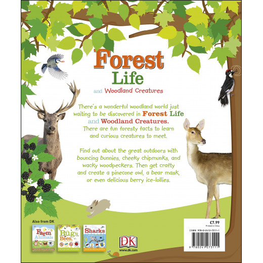 Dk Books Forest Life and Woodland Creatures Book