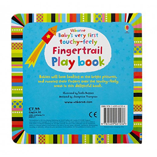 Usborne Touchy Feely Fingertrail Play Book (Babys Very First Books) Book