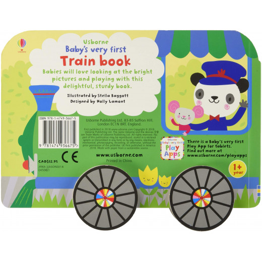 Usborne Baby's Very First Train  Book