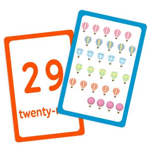 Bazic Numbers Flash Cards (36/Pack)