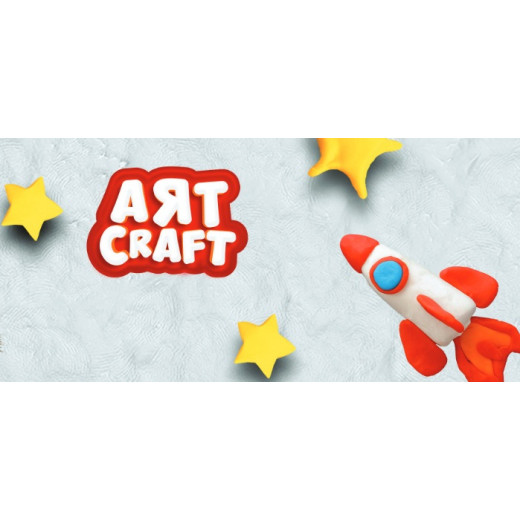 Art Craft Single Dough Pot-White 140 Gr