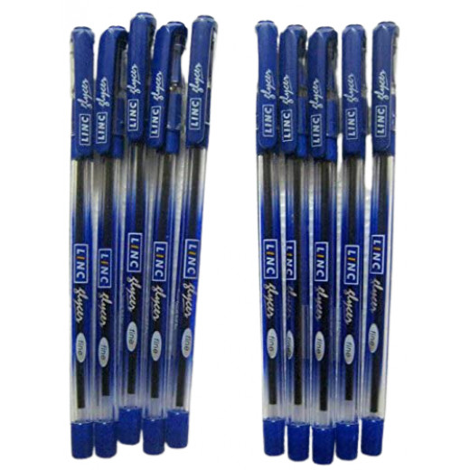 أقلام حبر جاف 0.7 ملم من أميغو- عبوة من 12 قلم, أزرق