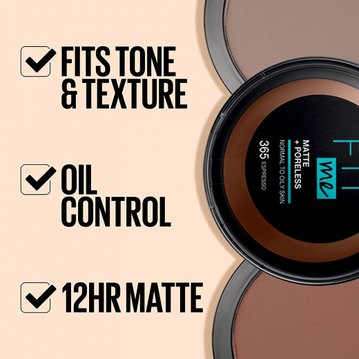 Maybelline Fit Me Powder Matte Poreless 115