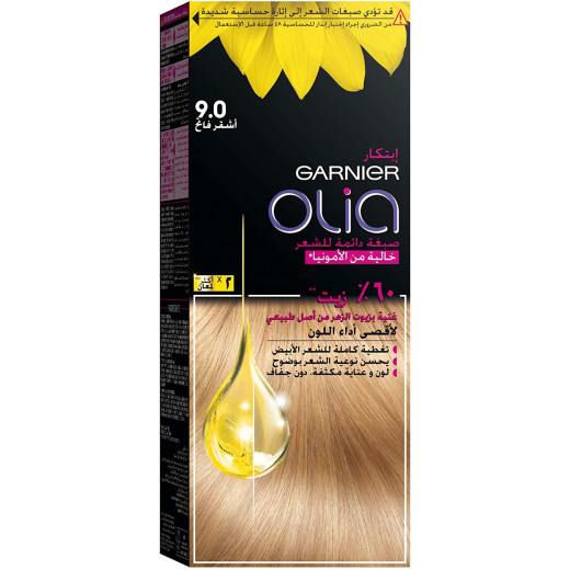 Garnier Olia No Ammonia Permanent Haircolor 9.0 Light Blonde