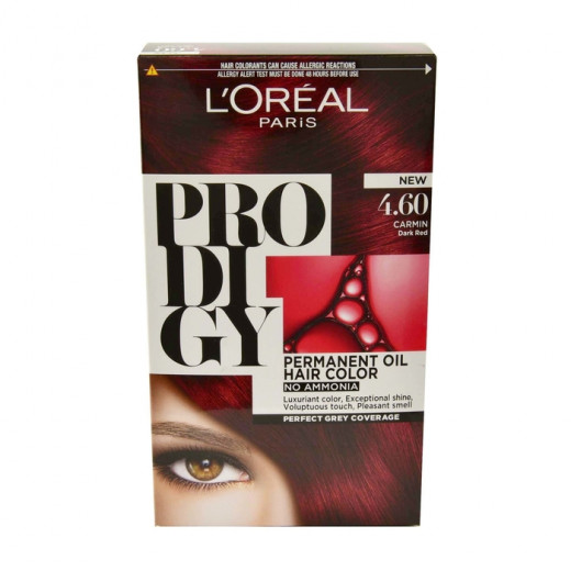 Prodigy Permanent No Ammonia Hair Color 4.6 Dark Red 150g
