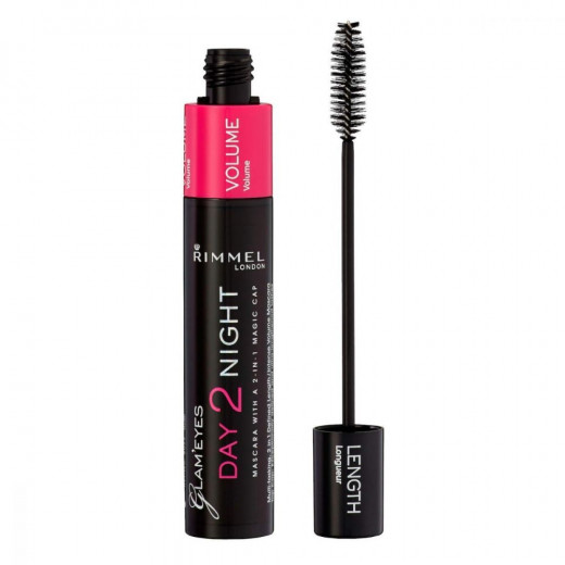 Rimmel London Day 2 Night Mascara, Black