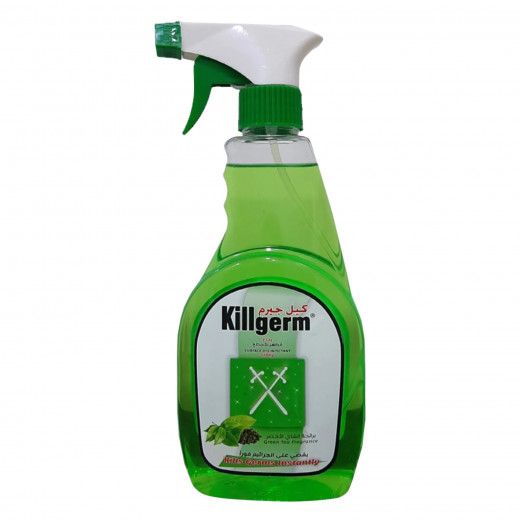 Killgerm Surface Disinfectant Spray Green Tea Fragrance,  630ml