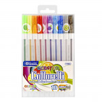 Bazic 10 Scented Glitter Color Collorelli Gel Pen