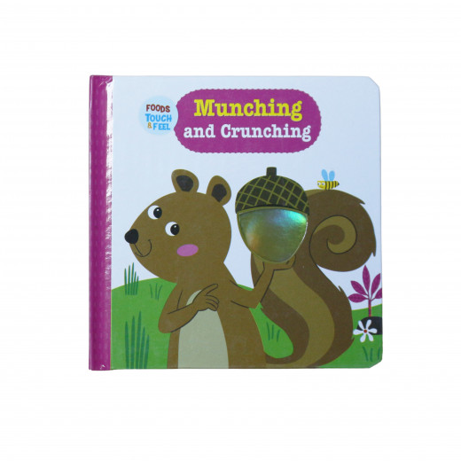 Dar Al Ma'arif Munching and Crunching Touch and Feel the Animals Book, English Version