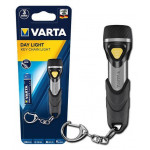 Varta Day Light Key Chain LED, Black & Silver