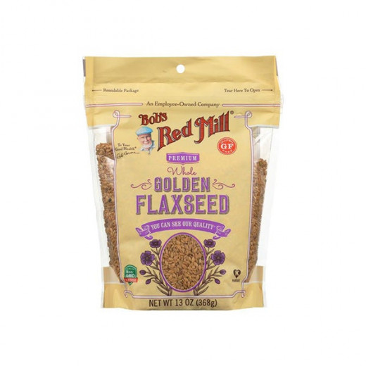 Bob's Red Mill Golden Flaxseed Meal, Organic, Gluten Free, Whole Ground, 453g