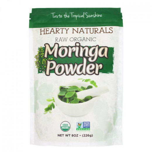 Hearty Naturals Organic Raw Moringa Powder, 226gram