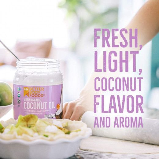 Better Body Food Organic Coconut Oil, 458ml