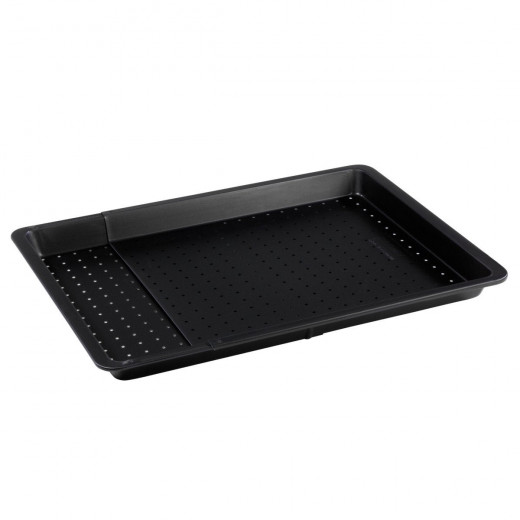 Zenker "Black Metallic" Perforated Baking Tray, Steel With Anti-adhesive Coating